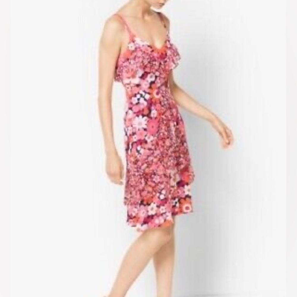 Michael Kors Collection Floral Dress